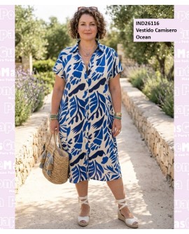 Vestido Camisero Ocean