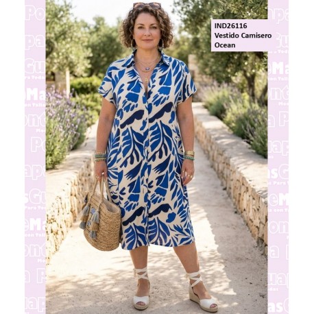 Vestido Camisero Ocean