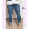 Jegging Azul Claro Desgastado