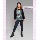 Tunica Escote Doble