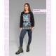 Tunica Escote Doble