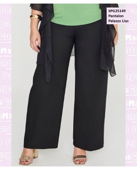 Pantalon Palazzo Liso