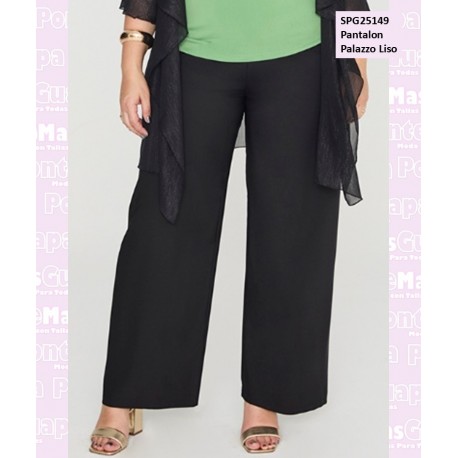 Pantalon Palazzo Liso