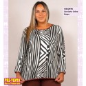 Camiseta Cebra Negro