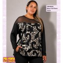 Blusa Tull Flores Unico