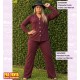 Chaqueta Punto Jockey Lisa Marron