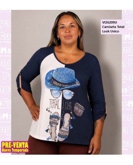 Camiseta Total Look Unico