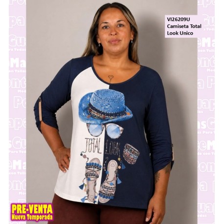 Camiseta Total Look Unico