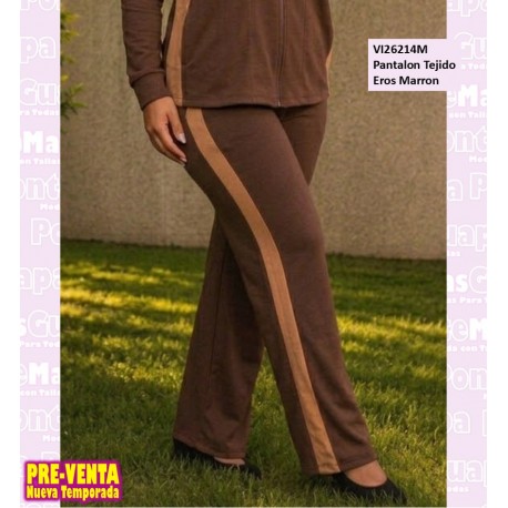 Pantalon Tejido Eros Marron