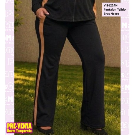 Pantalon Tejido Eros Negro