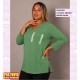 Camiseta Algodon Bolsillo Verde