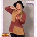 Camiseta Algodon Rectangulos Caldera