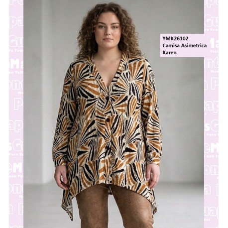 Camisa Asimetrica Karen
