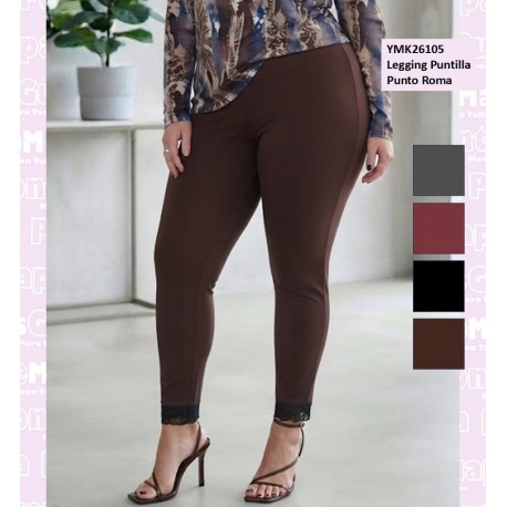 Legging Puntilla Punto Roma