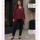 Camisa Asimetrica Karen Lisa