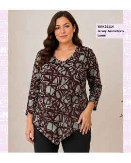 Jersey Asimetrico Lurex