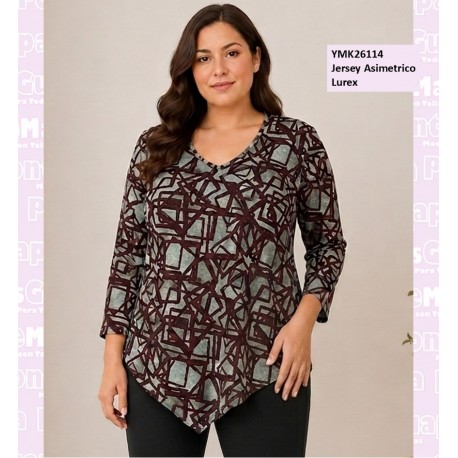 Jersey Asimetrico Lurex