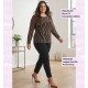 Blusa Tul Estampado Caldera