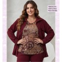 Sobrecamisa Pana Granate