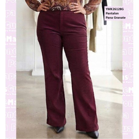 Pantalon Pana Granate