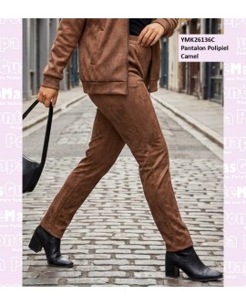 Pantalon Polipiel Camel