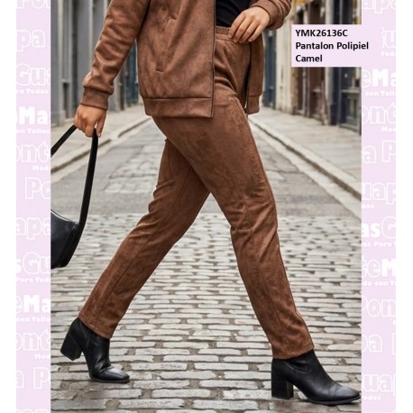 Pantalon Polipiel Camel