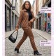 Pantalon Polipiel Camel