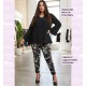 Legging Puntilla Difuminado