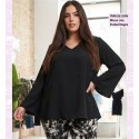 Blusa Lisa Dubai Negra