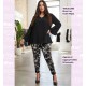 Blusa Lisa Dubai Negra