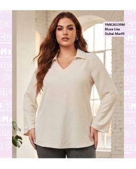 Blusa Lisa Dubai Marfil