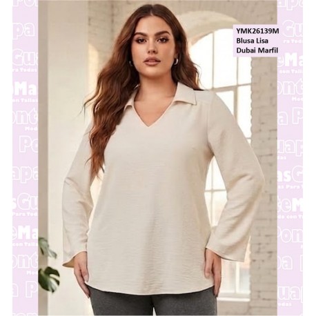 Blusa Lisa Dubai Marfil
