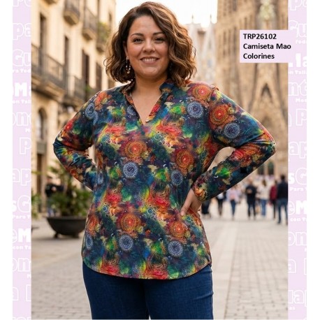 Camiseta Mao Colorines