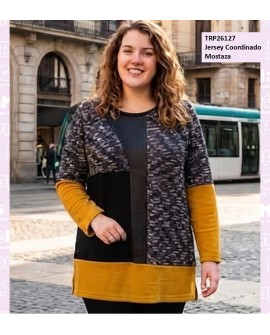 Jersey Coordinado Mostaza