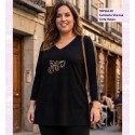 Camiseta Viscosa Cinta Rayas
