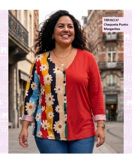 Chaqueta Punto Margaritas