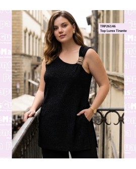 Top Lurex Tirante
