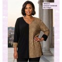 Camiseta Combinada Oro Y Negro