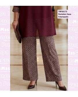 Pantalon Gasa Estampado