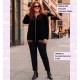Chaqueta Terciopelo Negro