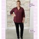 Blusa Naranjo Grana