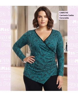 Camiseta Caoba Esmeralda