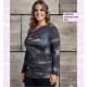 Camiseta Coral Blue