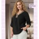 Blusa Amapola Negra