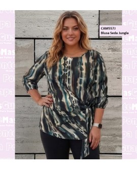 Blusa Seda Jungla