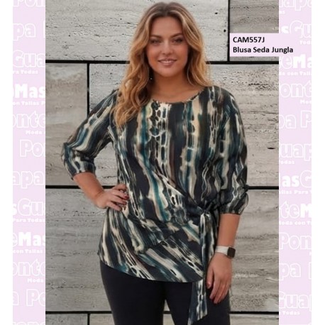 Blusa Seda Jungla