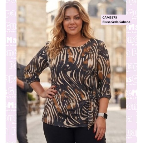 Blusa Seda Sabana