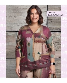 Camiseta Tilo Purple