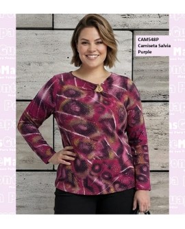 Camiseta Salvia Purple