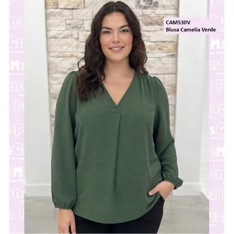 Blusa Camelia Verde